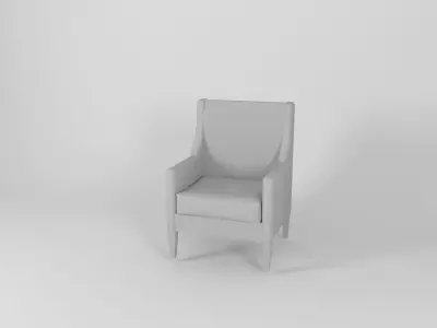 Furniture set Corner for readers Free 3D model