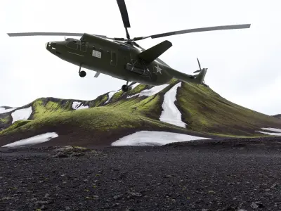 mil mi 6 hook 3D model