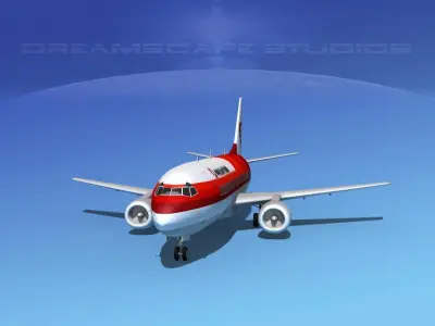 Boeing 737-300 Frontier 1 3D model