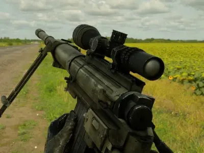 fps Snipers animations Low-poly 3D model