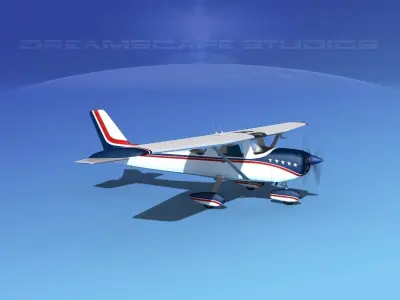 Cessna 152 Commuter V06 3D model