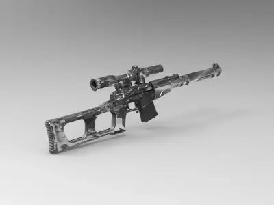 VSS Vintorez  3D model