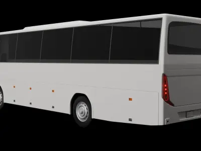 Deluxe Bus 3D model