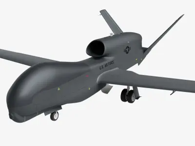 RQ-4 Global Hawk 3D model