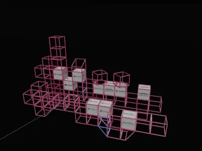 Square ornament 3D model