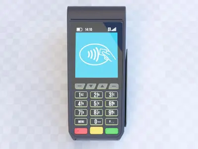 POS Payment terminal(1) 3D model