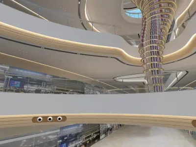 Shopping Mall 6 3D model