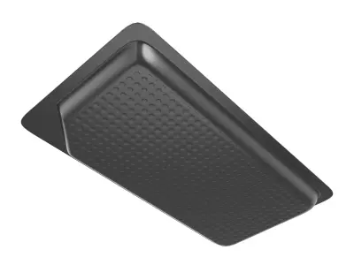 Herring fillet in packaging Low-poly 3D model