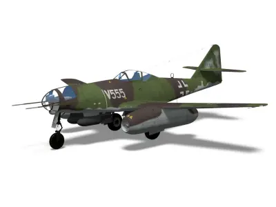 Messerschmitt Me 262 A-1aU2 3D model