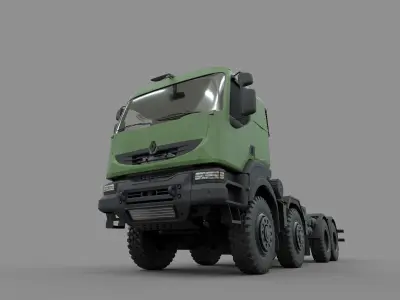 Renault Kerax Military 3D model