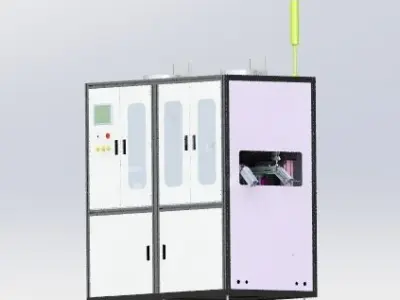 Dispensing and coating all-in-one machine 3D model