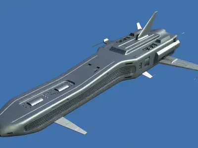 Spaceship 33 3D model