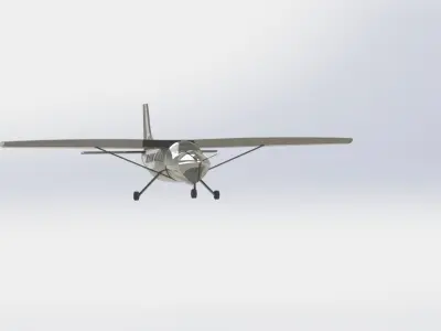 Cessna Caravan 208 Free 3D model