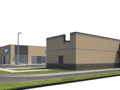 Retail-142 Retail Stores 3D model