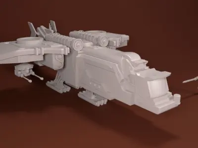 28mm Transport Flyers 3D print model