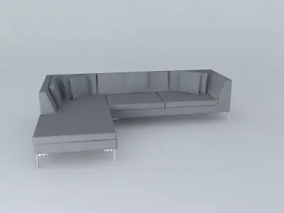 B%26B Italia - Custom Made Michel Sectional Free 3D model