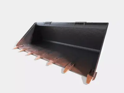 Skid Steer Bucket 3D model