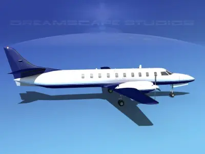 Swearingen SA226 Corporate 2 3D model