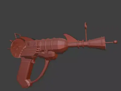 Laser or Ray Gun 3D model