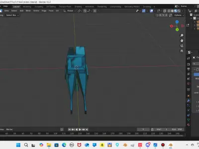 Aether Voyager Low-poly 3D model