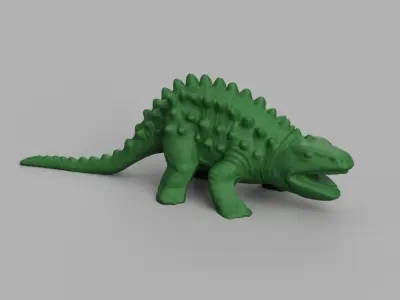 Dinosaure pic dos 3D print model