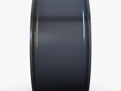 Style 167 wheel ferric gray Mid Poly Low-poly 3D model