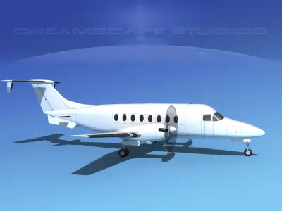 Beechcraft 1900D SS 3D model