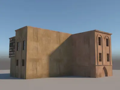 Medieval House 3D model