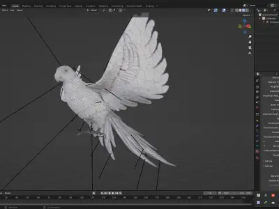 Parrot A10 3D model