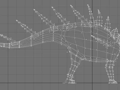 Kentrosaurus Dinosaur 3D model