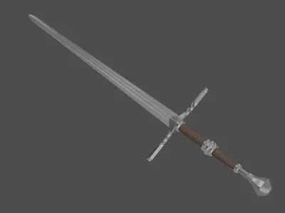 Geralt sword 3D model