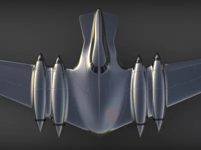 Starwars Naboo Cruiser Royal Diplomatic Ship  3D print model