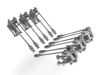 Valve Train Free 3D model