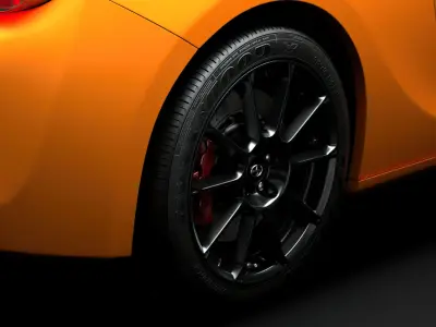 Scion FR-S Monogram 86 2020 wheel 3D model
