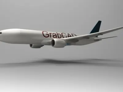 Boing 777 Free 3D model