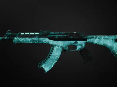 AK-Venom Phantom Low-poly 3D model