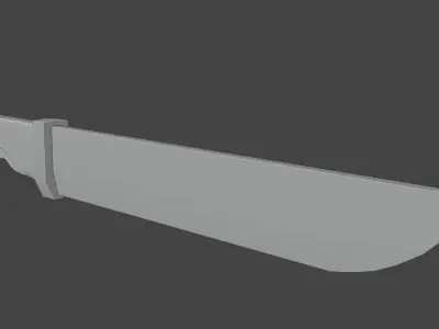 Hestia Knife Free low-poly 3D model