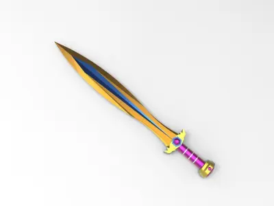 Sword type C 3D model