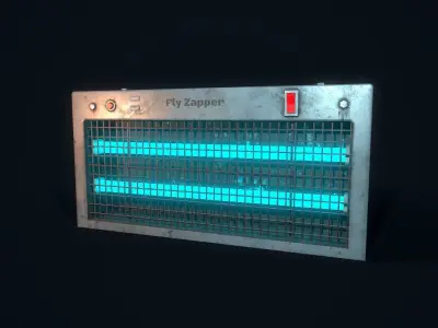 Fly Killer Low-poly 3D model