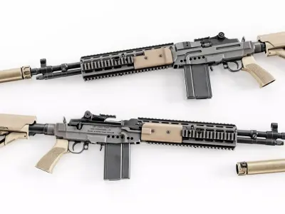 MK14 MOD1 Enhanced Battle Rifle 3D model