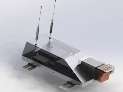 The outdoor camera mechanism 3D model