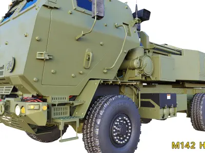 M142 HIMARS 3D model