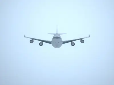 Simple Boing model Low-poly 3D model