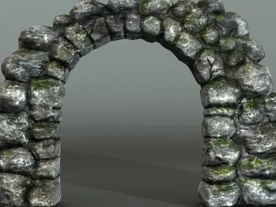 Stone Arch 3D model