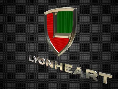 lyonheart logo 3D model