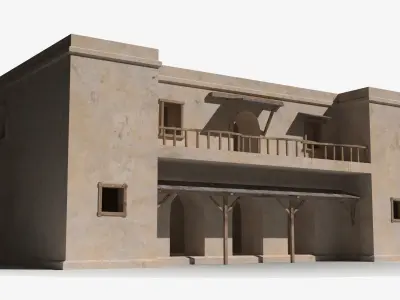 Arab x42 Low-poly 3D model