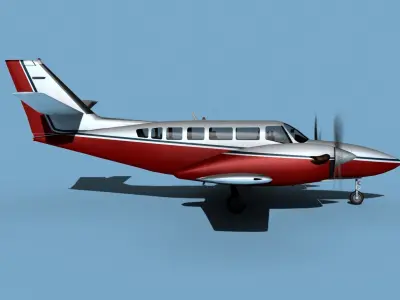 Cessna F406 Caravan II V08 3D model