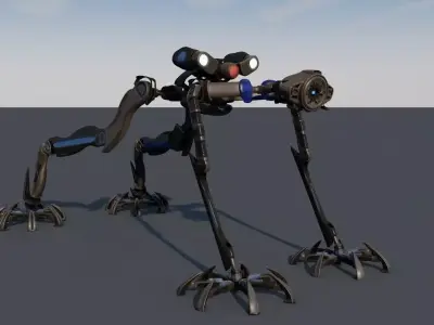 AMEE - Autonomous Mapping Exploration and Evasion 3D model