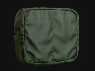 Pouches Low-poly 3D model