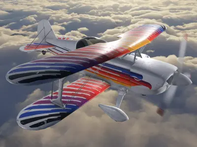 Christen Eagle  Low-poly 3D model